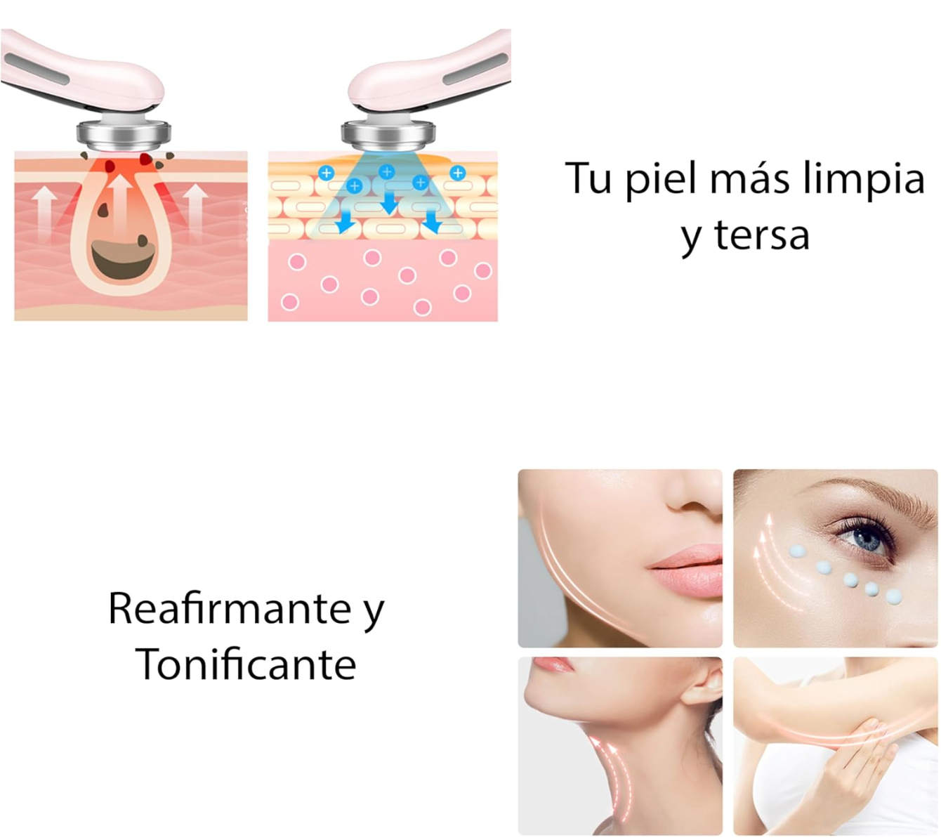 REDUCTOR DE ARRUGAS PARA CARA Y CUELLO